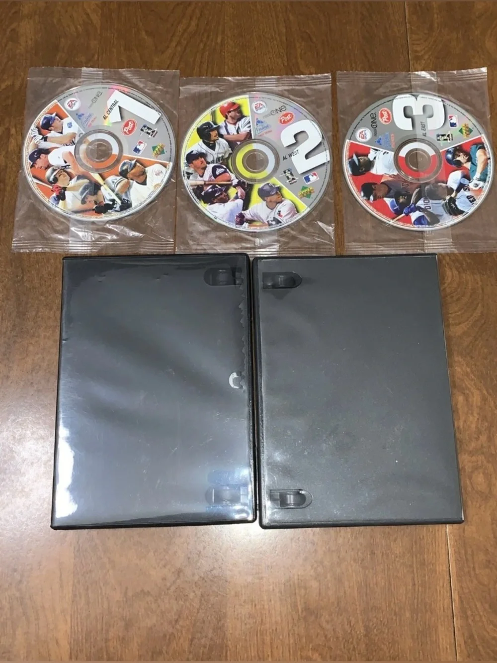 MLB 2003 Cereal CD-ROM Lot - 5 Discs - Ichiro Bonds Piazza - 3 Sealed + 2 Open